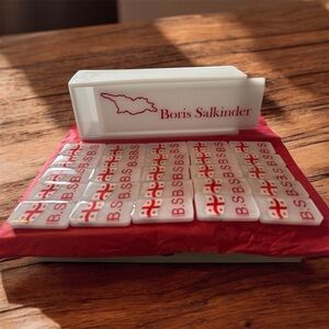 handmade domino set 💕